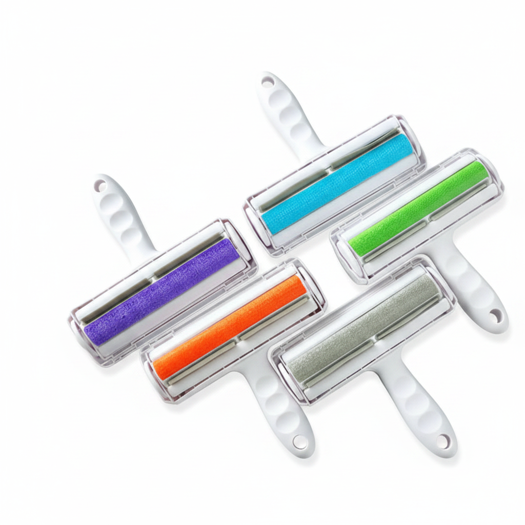 Pet Hair Brush – 6 couleurs disponibles : violet, bleu, orange, vert, gris, rouge